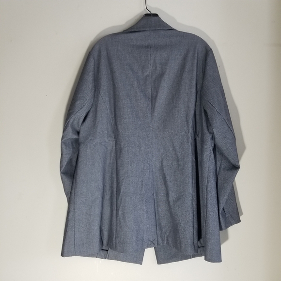 NWOT Torrid Studio Luxe Long Line Grey Oversized Blazer Size 2 or 2XL - Picture 4 of 11